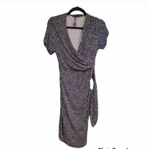 Seraphine maternity polka dot dress